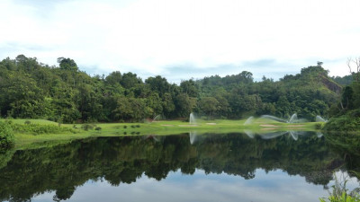 View from Red Mountain Golf Club Phuket