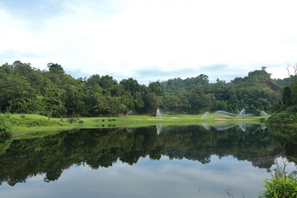 Red Mountain Golf Club Phuket Thailand tree golf course and nature