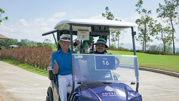 Aquella Golf amp Country Club 3 people golf buggy and outdoors