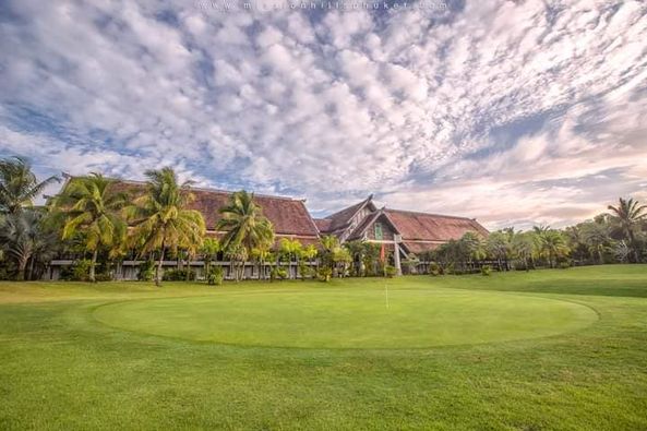 Missionhillsphuket grass golf course sky and nature