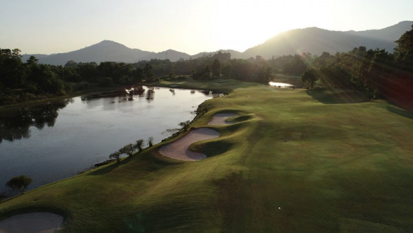Red Mountain Golf Club Phuket Thailand grass nature and golf course