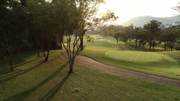 Red Mountain Golf Club Phuket Thailand tree nature and grass