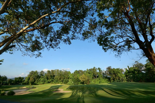 Red Mountain Golf Club Phuket Thailand tree grass nature and golf course