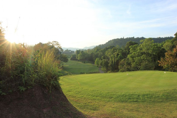 Red Mountain Golf Club Phuket Thailand grass golf course nature and tree