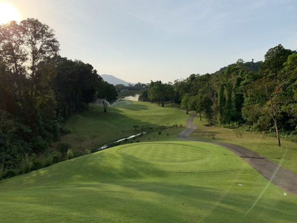 Red Mountain Golf Club Phuket Thailand golf course nature and grass