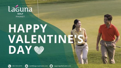 Happy Valentine's Day  Celebrate love on this Valentine's Day with a romantic round of golf at Laguna Golf Phuket.