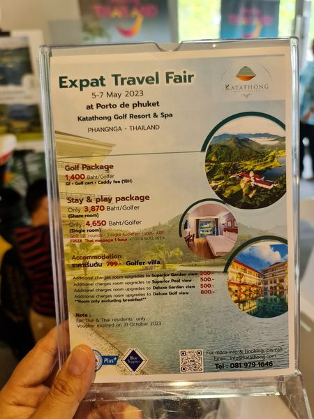 Katathong Golf Resort amp Spa 1 person map and Expat Travel Fair 5 7 May 2023 at Porto de phuket Katathong Golf Resort Spa PHANGNGA THAILAND KATATHONG Glfackage 1 400 18H package 3 870 Baht Golfer 4 650 Baht Golfer view 500 to Garden view 500 o Deluxe Golf view 800 residents 2023 Plus