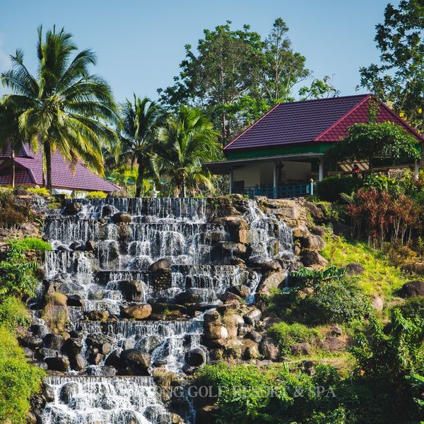 Katathong Golf Resort amp Spa waterfall