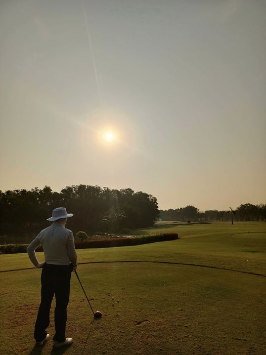 สนามกอล์ฟไดนาสตี้ แอนด์ คันทรีคลับ Dynasty Golf amp Country Club 1 person golfing grass nature and golf course