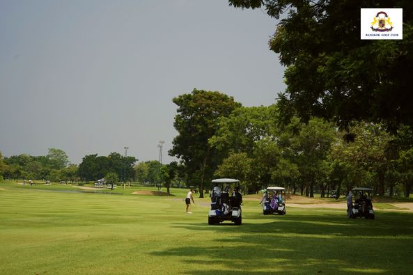 Bangkok Golf Club 7 people people golfing golf cart golf course and BANGKOK GOL CLUB