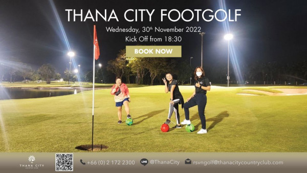 Thana City Country Club 3 people people standing outdoors and text